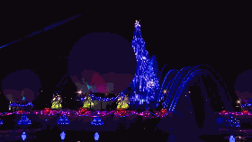 特别动画东京迪士尼海洋Tokyo DisneySea灯光秀